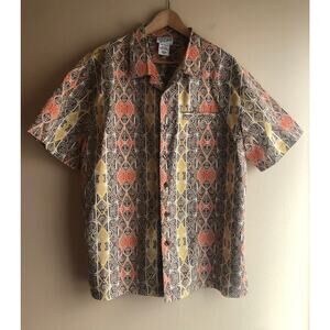 Irvine Park Men Button Up Shirt Size Large